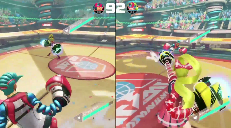 I may have missed something, but every promotional piece I see for ARMS shows the exact same thing; 1-on-1 stretchy-boxing. Are there no other game modes or training stages? Source: usgamer.net